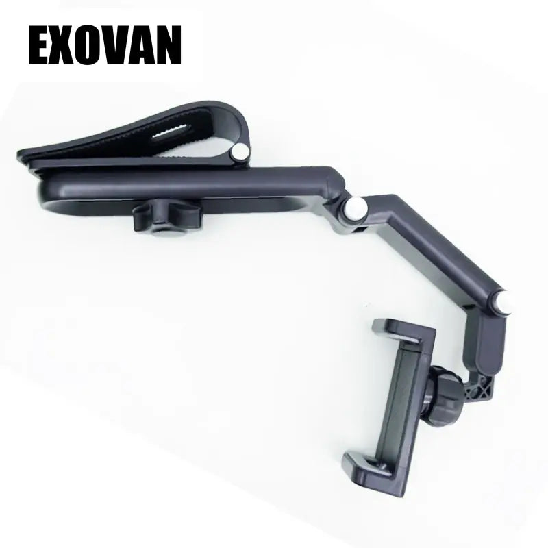 1080° Multi-function Universal Sun Visor Phone Holder - 360 Degree Rotating and Retractable Car Mount