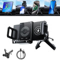 Wireless Auto-Clamping Car Charger Mount for 6-7.2 Inch Phones and Tablets