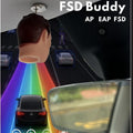 Funny Car Interior Figurine, Mini Driver Head Decoration, Creative Dashboard Accessory
