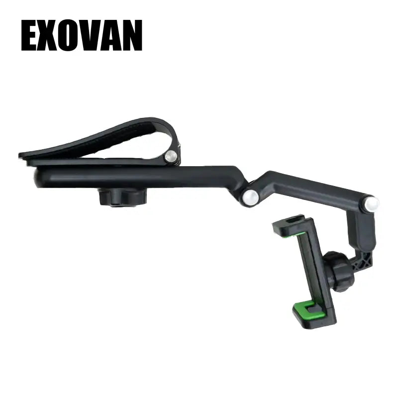 1080° Multi-function Universal Sun Visor Phone Holder - 360 Degree Rotating and Retractable Car Mount