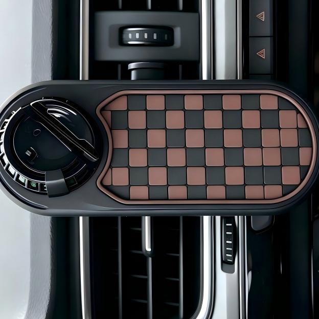 3-in-1 Car Dashboard Mat - Non-Slip Multi-Functional Phone Holder and Organizer