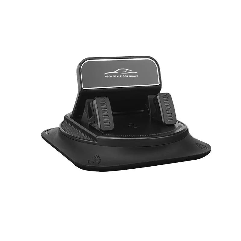 360° Rotation Car Phone Mount - Dashboard Phone Holder for All Smartphones, Black