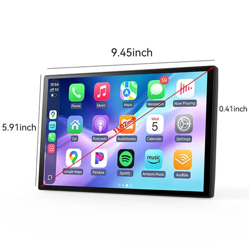 11-inch Car Multimedia Upgrade Display - Wireless CarPlay, Android Auto & Mirroring