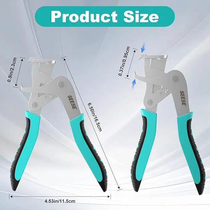 Auto Fastener Clip Removal Pliers - Heavy-Duty Metal Quick-Release Tool for Efficient Car Maintenance