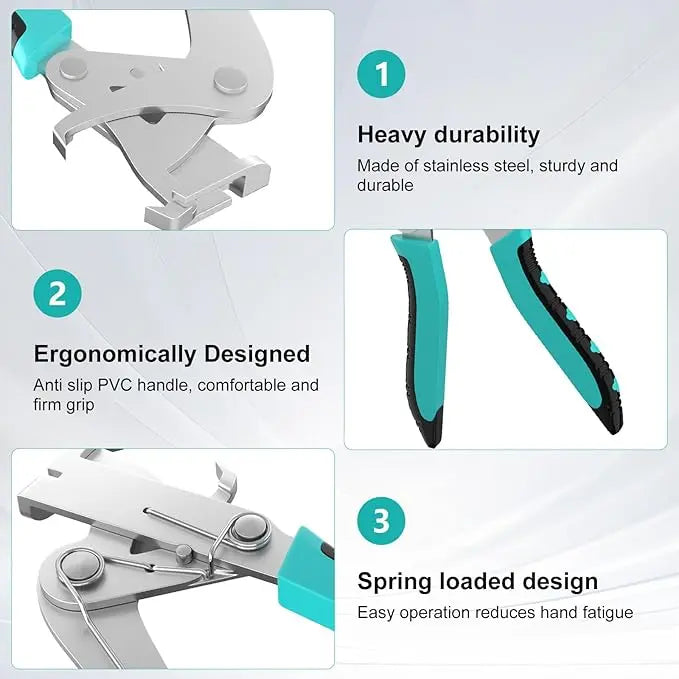 Auto Fastener Clip Removal Pliers - Heavy-Duty Metal Quick-Release Tool for Efficient Car Maintenance